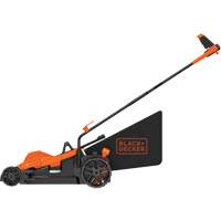 Lawn Mower with Comfort Grip Handle, Push Walk-Behind, Electric, 17" Cutting Width Planification Entrepots Molloy