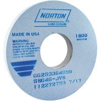 Tool Room Wheel, Type 01, Ceramic Alumina, 14" x 1-1/2" Planification Entrepots Molloy