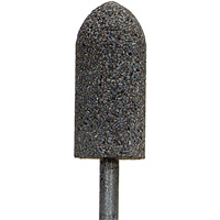 Points de fixation sur liant r&eacute;sinique Norzon, A11, Alumine de zirconium, 7/8" dia., 2" lo Planification Entrepots Molloy