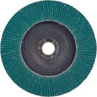 Disque &agrave; lamelles 577F, 7" x 5/8"-11, Type 27, Grain 36, Alumine de zirconium Planification Entrepots Molloy