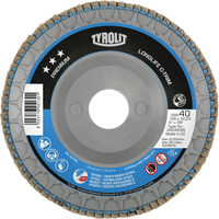 Long Life C-Trim Flap Disc, 5" x 7/8", Type 29, 120 Grit, Zirconium Planification Entrepots Molloy