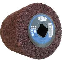 Pro-Line Surface Conditioning Drum, 4" Dia. x 4" W, 3/4" Arbor, Medium Grit, Aluminum Oxide Planification Entrepots Molloy