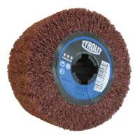 Pro-Line Surface Conditioning Drum, 4" Dia. x 2" W, 3/4" Arbor, Coarse Grit, Aluminum Oxide Planification Entrepots Molloy