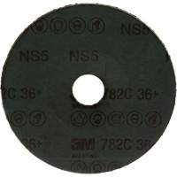 Disque en fibre 782C, Grain de c&eacute;ramique, 36+, 5" Dia x 7/8" Arbre Planification Entrepots Molloy