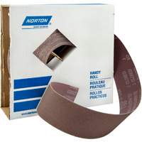 Rouleau de toile abrasive Metalite, Oxyde d'aluminium, 2" la x 150' lo, Grain 220 Planification Entrepots Molloy