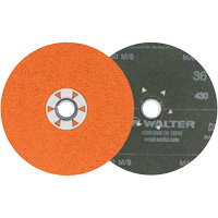 Coolcut XX Sanding Disc, 5" Dia., 36 Grit, Ceramic Planification Entrepots Molloy