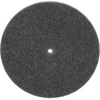 Meule unitaris&eacute;e EXL Scotch-Brite, 5" x 1/4", Arbre de 1/4", Grain de Fin, Carbure de silicium Planification Entrepots Molloy