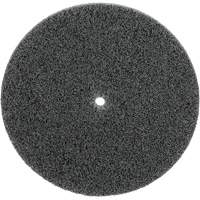 Meule unitaris&eacute;e EXL Scotch-Brite, 5" x 1/4", Arbre de 1/4", Grain de Fin, Carbure de silicium Planification Entrepots Molloy