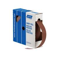 Rouleau de feuille &agrave; poncer pratique, Oxyde d'aluminium, 3" la x 150' lo, Grain P80 Planification Entrepots Molloy