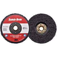 Disque  Clean and Strip  XT Pro Scotch-Brite, 4-1/2" dia., Grain Extra grossier, Carbure de silicium Planification Entrepots Molloy