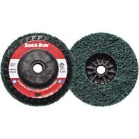 Disque extra coupe  Clean and Strip  XT Pro Scotch-Brite, 4-1/2" dia., Grain Extra grossier, Oxyde d'aluminium Planification Entrepots Molloy