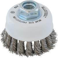 Brosse m&eacute;tallique AllSteel, 3" dia. x 5/8"-11 arbre Planification Entrepots Molloy