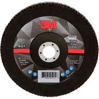 Disque &agrave; lamelles &agrave; changement rapide 769F, 7" x 7/8", Type 29, Grain 40+, Oxyde d'aluminium/C&eacute;ramique Planification Entrepots Molloy