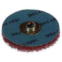 Disque HS de polissage et de brossage &agrave; changement rapide Standard Abrasives, 2" dia., Grain Tr&egrave;s fin, Oxyde d'aluminium Planification Entrepots Molloy
