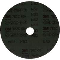 Disque en fibre 782C, C&eacute;ramique, 60+, 7" Dia x 7/8" Arbre Planification Entrepots Molloy