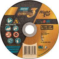 Quantum3 RightCut Cut-Off Wheel, 6" x 1/16", 7/8" Arbor, Type 01/41, Aluminum Oxide, 10185 RPM Planification Entrepots Molloy