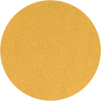 Disque de ponçage autoagrippant en papier Gold Reserve A296, dia 6", Grain P80, Oxyde d'aluminium, Poids C Planification Entrepots Molloy