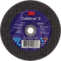 Cubitron 3 Cut-Off Wheel, 4" x 0.035", 3/8" Arbor, Type T1, Ceramic, 21000 RPM Planification Entrepots Molloy