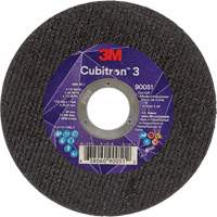 Cubitron 3 Cut-Off Wheel, 4-1/2" x 0.04", 7/8" Arbor, Type T1, Ceramic, 13300 RPM Planification Entrepots Molloy