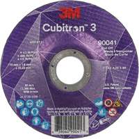 Cubitron 3 Cut-Off Wheel, 4-1/2" x 0.045", 7/8" Arbor, Type T27, Ceramic, 13300 RPM Planification Entrepots Molloy