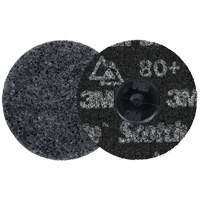 Scotch-Brite Roloc Precision Heavy Duty Surface Conditioning Disc, HD-DR, 3" Dia., 80+ Grit, Ceramic Planification Entrepots Molloy