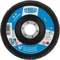2-in-1 Flap Disc, 5" x Type 27A, 60 Grit Planification Entrepots Molloy