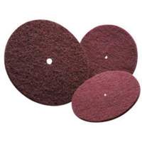 Disque non tiss&eacute; tr&egrave;s r&eacute;sistant Bear-Tex, 6" dia., Grain Tr&egrave;s fin, Oxyde d'aluminium Planification Entrepots Molloy