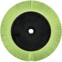 Scotch-Brite Type S Precision Radial Bristle Brush PN-RB with Flange, Ceramic, 50+ Grit, 8" Dia. Planification Entrepots Molloy