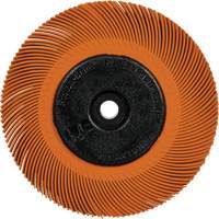 Scotch-Brite Type C Precision Radial Bristle Brush PN-RB with Adapter, Ceramic, 80+ Grit, 6" Dia. Planification Entrepots Molloy