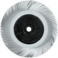 Scotch-Brite Type C Precision Radial Bristle Brush PN-RB with Keyway Core, Ceramic, 120+ Grit, 6" Dia. Planification Entrepots Molloy