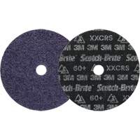 Disque de conditionnement des surfaces de pr&eacute;cision Scotch-Brite, HD-DH, 7" dia., Grain Tr&egrave;s grossier, C&eacute;ramique Planification Entrepots Molloy