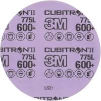 Disque en pellicule Cubitron II Hookit, dia 5", Grain 600+, C&eacute;ramique, 3 mil Planification Entrepots Molloy