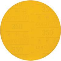 Hookit Gold Abrasive Disc, 6" Dia., 320 Grit, Aluminum Oxide, C-Weight Planification Entrepots Molloy