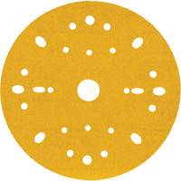 Disque abrasif dor&eacute; Hookit, dia 6", Grain 180, Oxyde d'aluminium, Poids C Planification Entrepots Molloy