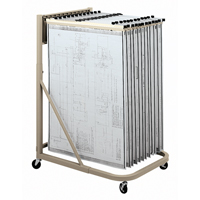 Heavy-Duty Mobile Stand, 43 5/8" to 61 5/8" H Planification Entrepots Molloy