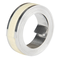 Embossing Aluminum Tape, 12.7 mm x 16', Aluminum Planification Entrepots Molloy