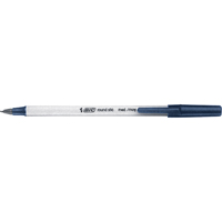 Stylo &agrave; bille Bic Round Stic, Bleu, 0,8 mm Planification Entrepots Molloy