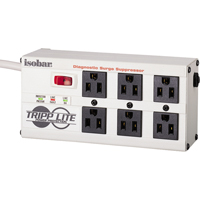 Isobar&reg; Premium Surge Suppressors, 6 Outlets, 2850 J, 1440 W, 6' Cord Planification Entrepots Molloy