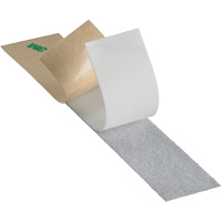 Fastener, Hook, 25 yds x 1", Adhesive, White Planification Entrepots Molloy