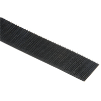 Fastener Strip, Hook, 50 yds x 1", Sew-On, Black Planification Entrepots Molloy