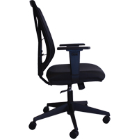 Activ A-47 Synchro Office Chair, Fabric, Black, 275 lbs. Capacity Planification Entrepots Molloy