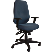 Cierra Petite Series Ergonomic Chairs, Fabric, Blue, 300 lbs. Capacity Planification Entrepots Molloy