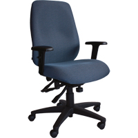 Cierra Ergonomic Chairs, Fabric, Blue, 250 lbs. Capacity Planification Entrepots Molloy