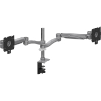 Dual Screen Height Adjustable Monitor Arms Planification Entrepots Molloy