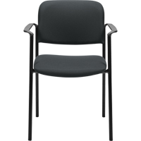 Chaises empilables, Tissu, Hauteur 32", Capacit&eacute; 300 lb, Charbon Planification Entrepots Molloy