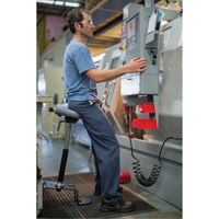 TA 200 Ergonomic Sit/Stand Welding Chair Planification Entrepots Molloy