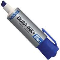 Dura-Ink&reg; WashAway Ink Marker, Blue, Chisel Tip Planification Entrepots Molloy