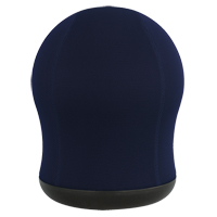 Zenergy Swivel Ball Chair, Vinyl, Blue, 250 lbs. Capacity Planification Entrepots Molloy