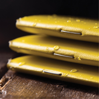 All-Weather Notebook, Soft Cover, Yellow, 48 Pages, 4-5/8" W x 7" L Planification Entrepots Molloy