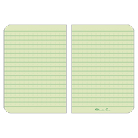 Memo Book, Soft Cover, Tan, 112 Pages, 3-1/2" W x 5" L Planification Entrepots Molloy